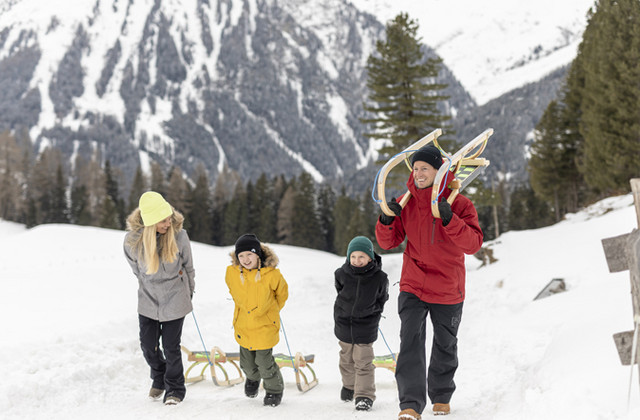 Rodeln in Tux-Finkenberg