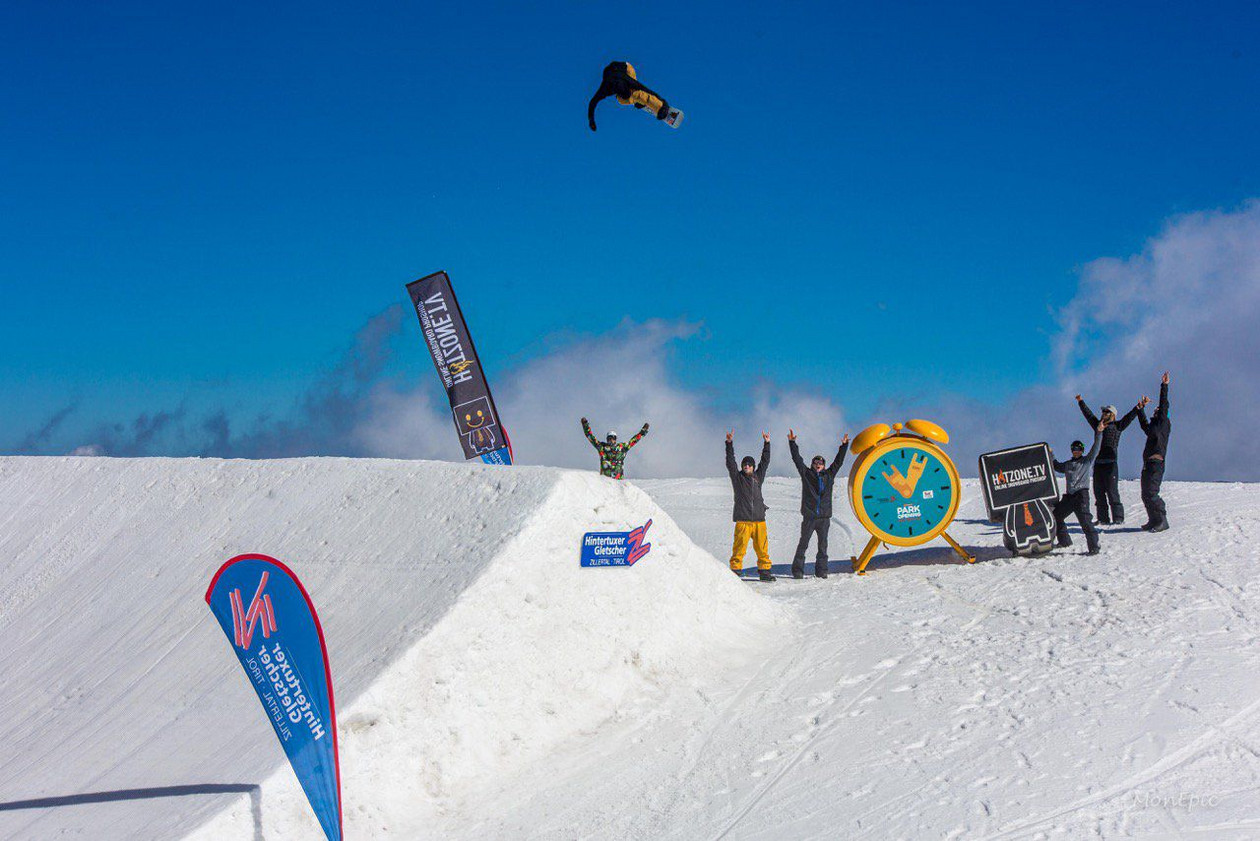 Werni Stock beim Opening in Tux © Andreas Monsberger