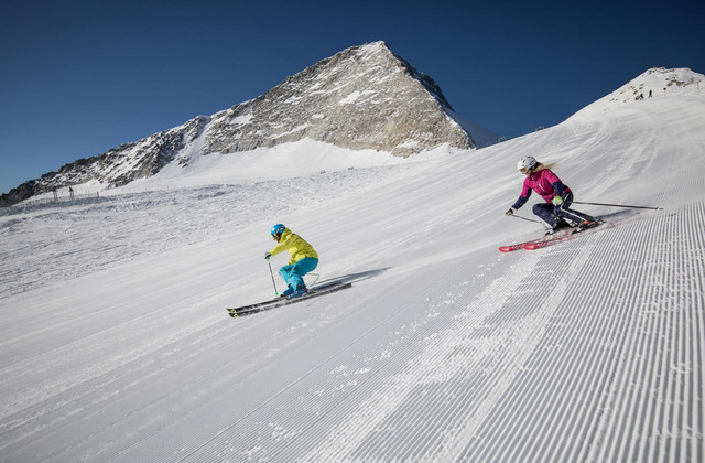 Aussicht am Tuxer Gletscher