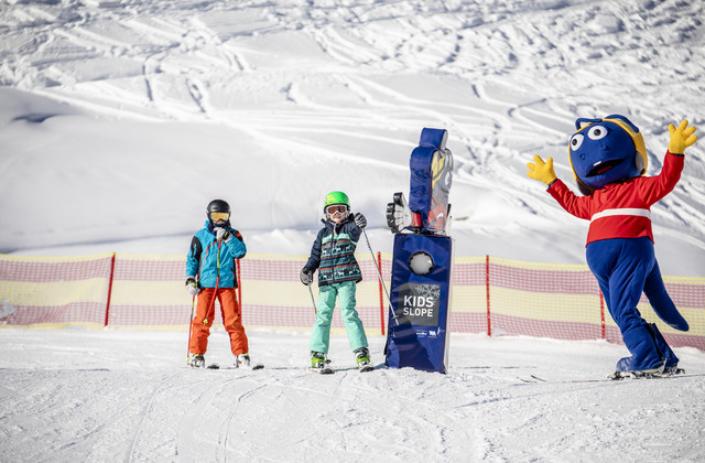 Skispass mit Gletscherfloh Luis