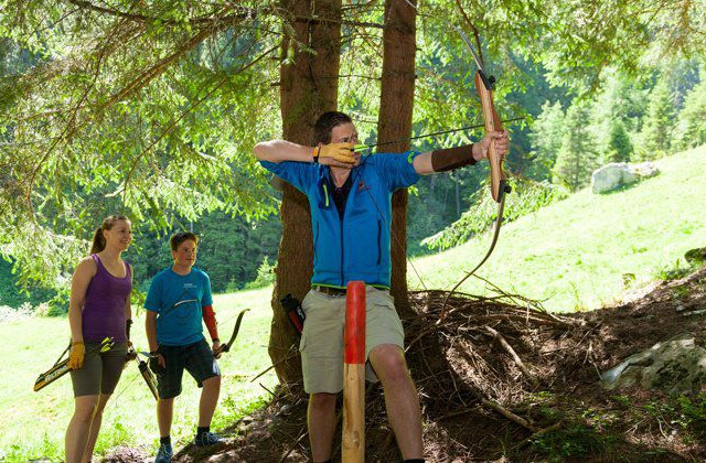 Bogenparcours Hintertux Wald