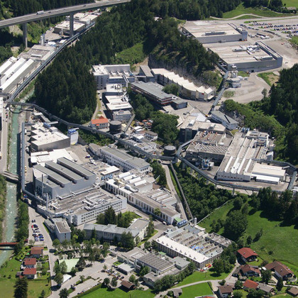 Plansee Group in Reutte im Luftbild