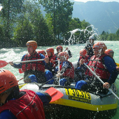 Rafting in Tux