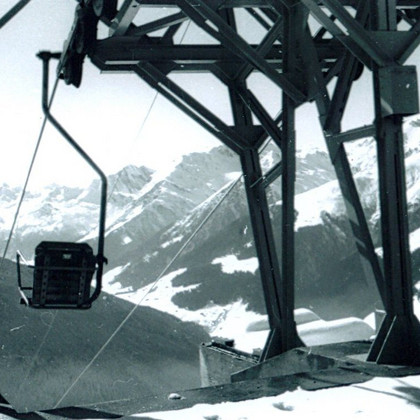 erster Lift zum Tagbau