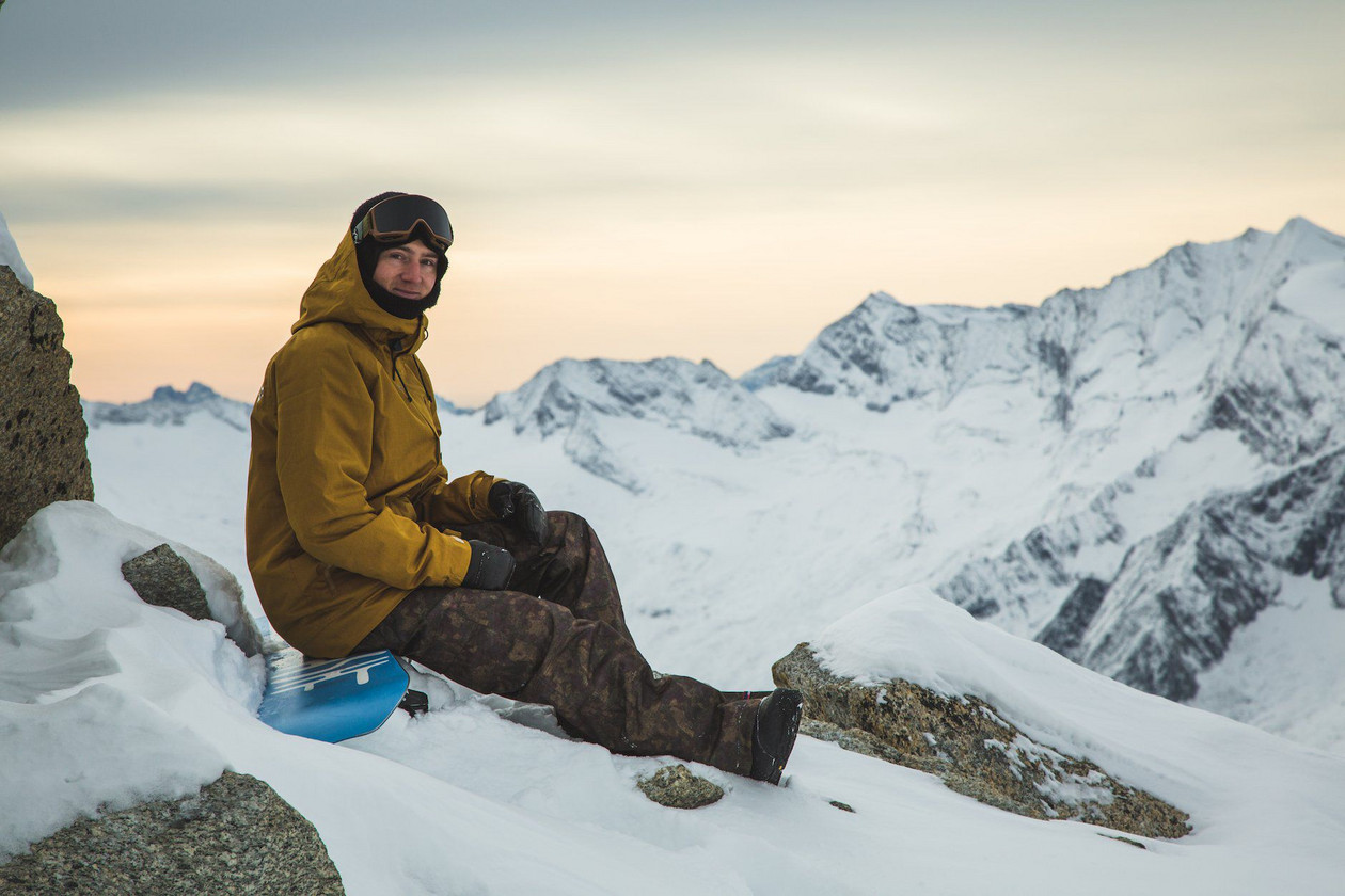  Snowboard Profi Werni Stock. © Tom Klocker